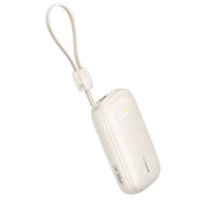 Extern batteri Baseus EnerFill FC21 Qpow 3 Ultra, 10000mAh, 22.5W, QC + PD, 1 x USB-A - 1 x USB-C, Beige E0027L01
