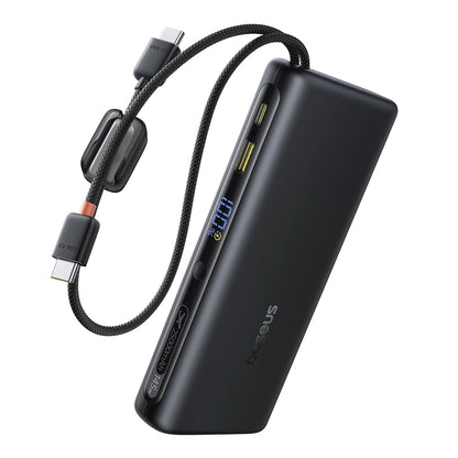 Externt Batteri Baseus EnerFill FC41, 25000mAh, 145W, QC + PD, 1 x USB-A - 3 x USB-C, Svart E0028H03