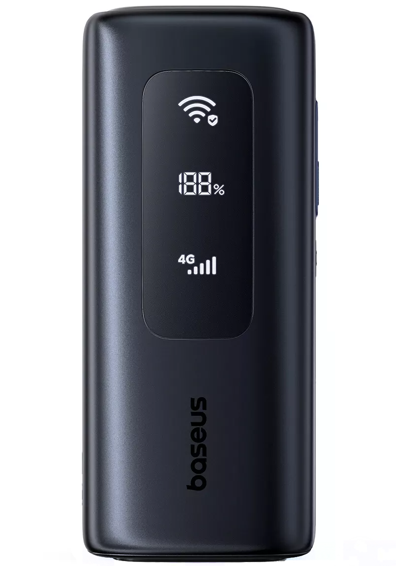 Extern batteri Baseus EnerGeek GX11, 20000mAh, 67W, QC + PD, 1 x USB-A - 2 x USB-C, Svart E0025701