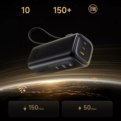 Extern batteri Baseus EnerGeek GX11, 20000mAh, 67W, QC + PD, 1 x USB-A - 2 x USB-C, Svart E0025701