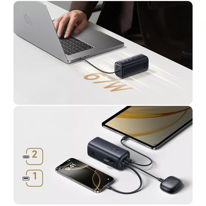 Extern batteri Baseus EnerGeek GX11, 20000mAh, 67W, QC + PD, 1 x USB-A - 2 x USB-C, Svart E0025701