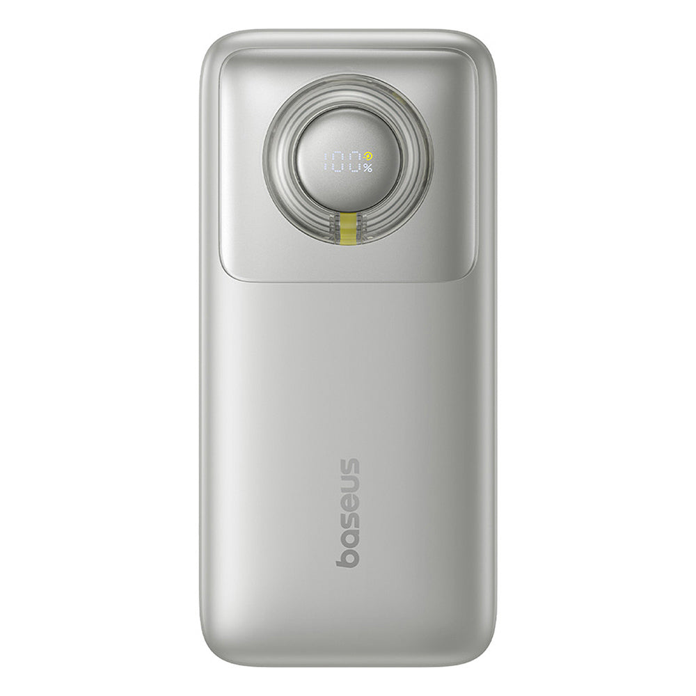 Extern batteri Baseus Free2Pull, 20000mAh, 65W, PD, 2 x USB-C, Grå P10073700843-00