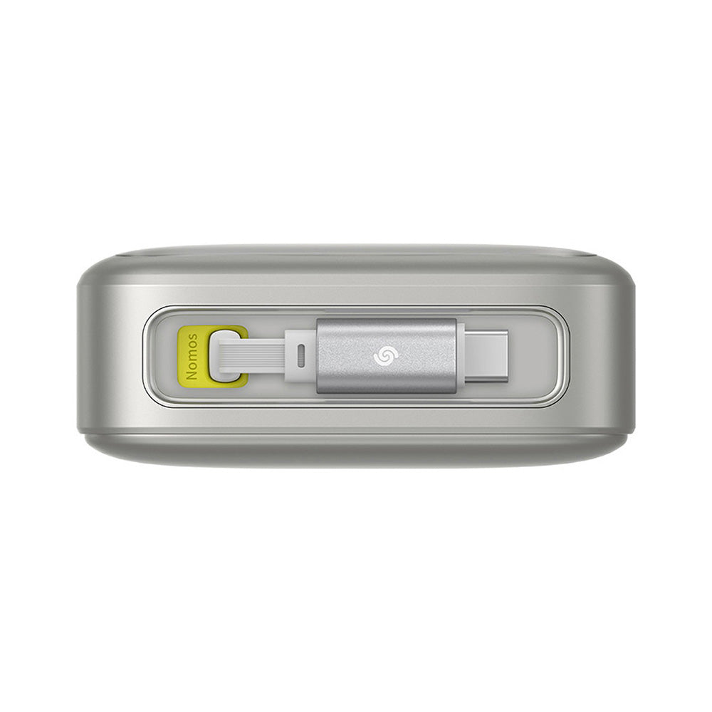 Extern batteri Baseus Free2Pull, 20000mAh, 65W, PD, 2 x USB-C, Grå P10073700843-00