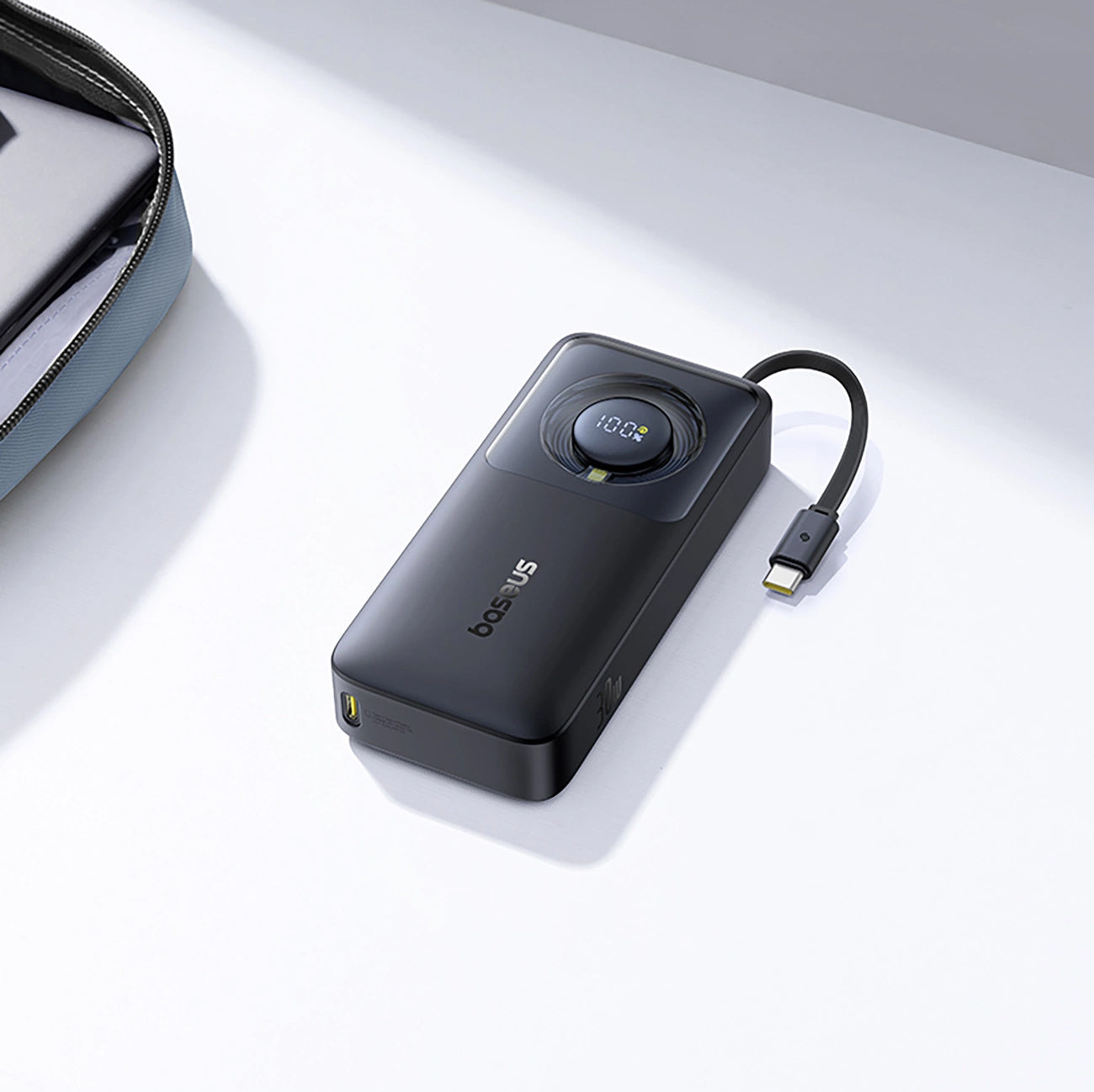 Baseus OS Free2Pull External Battery, 10000mAh, 30W, PD, 2 x USB-C, Black P10073701123-00