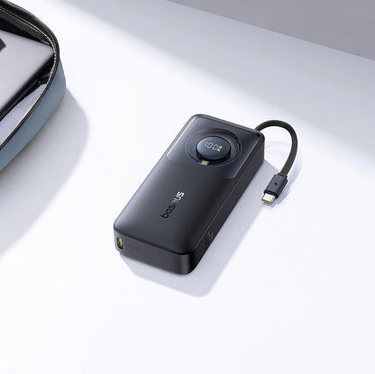 Baseus OS Free2Pull External Battery, 10000mAh, 30W, PD, 2 x USB-C, Black P10073701123-00