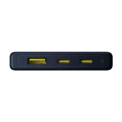 Extern batteri Baseus PicoGo, 10000mAh, 20W, QC + PD, 1 x USB-A - 2 x USB-C, Svart P10076801123-00