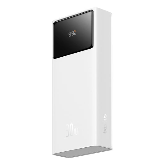 Extern batteri Baseus Star Lord, 20000mAh, 30W, QC + PD, 1 x USB-C - 2 x USB-A, Vit P10022904213-00