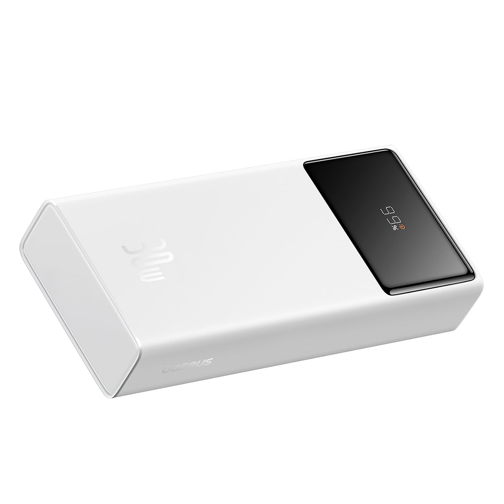 Extern batteri Baseus Star Lord, 20000mAh, 30W, QC + PD, 1 x USB-C - 2 x USB-A, Vit P10022904213-00
