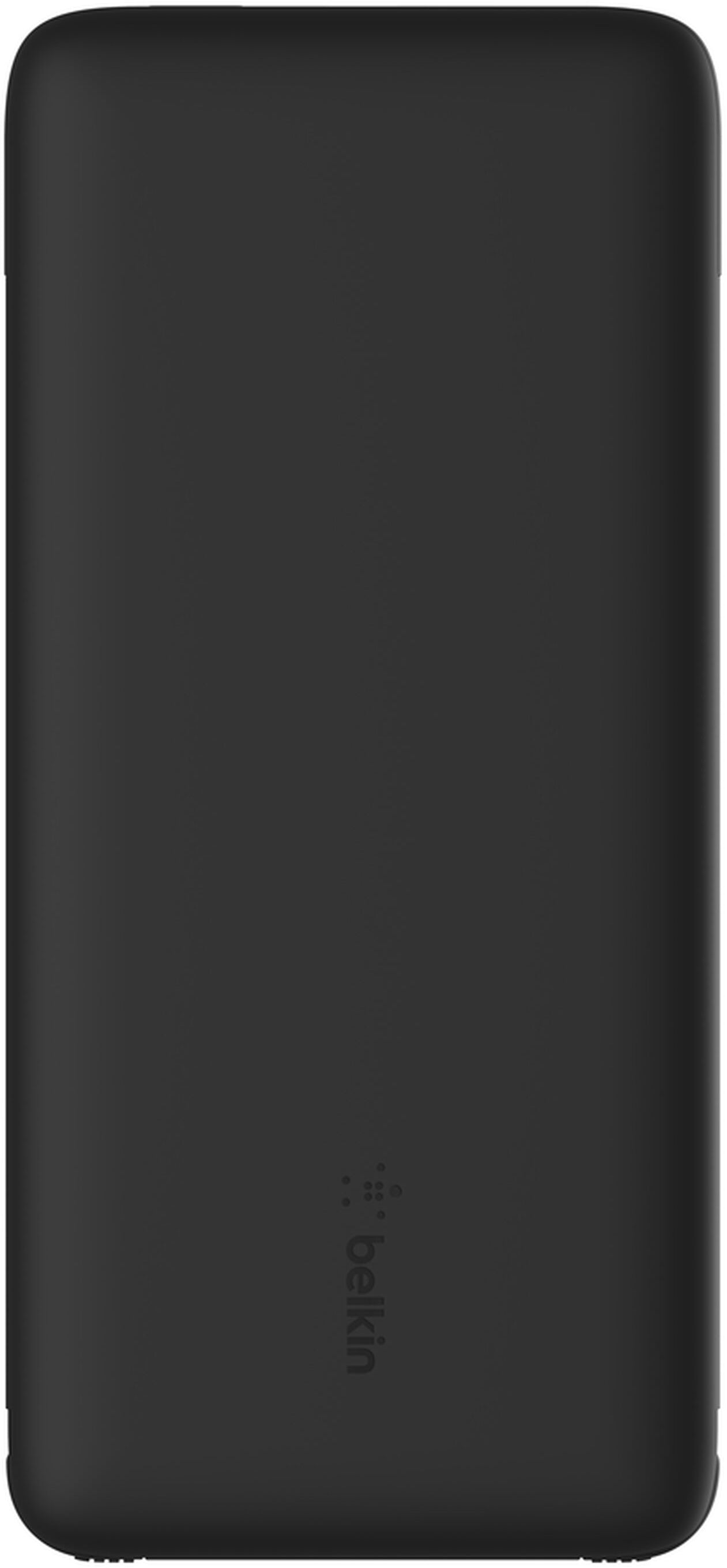 Belkin BoostCharge Plus Extern Batteri, 10000mAh, 23W, QC + PD, 1 x Lightning - 2 x USB-C, Svart BPB006btBLK