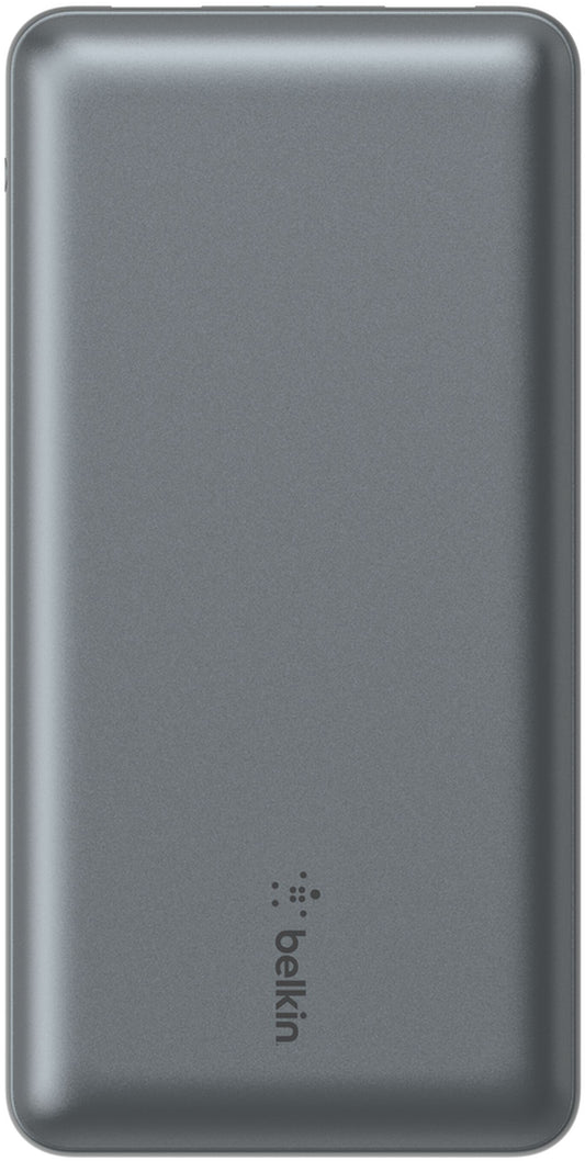 Belkin BoostCharge Pro Extern Batteri, 20000mAh, 15W, 1 x USB-C - 2 x USB-A, Grå BPB012btGY