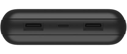 Belkin BoostCharge Pro Extern Batteri, 20000mAh, 15W, 1 x USB-C - 2 x USB-A, Svart BPB012btBK