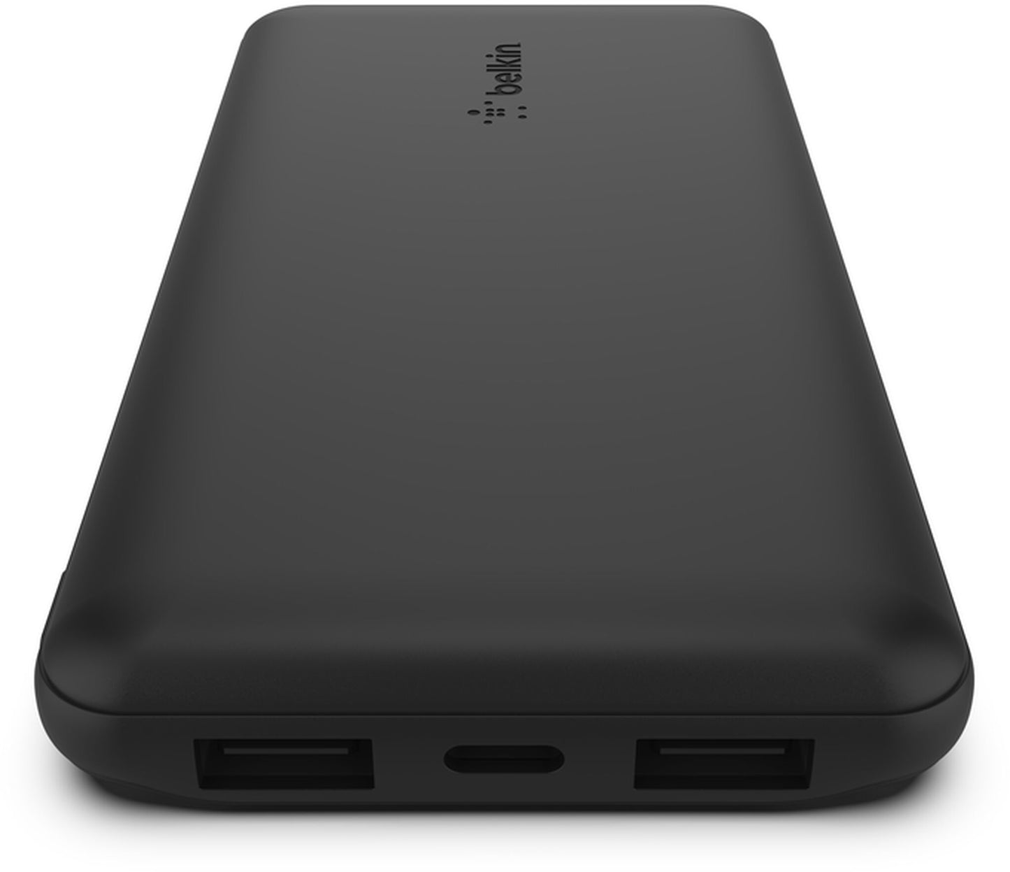 Belkin BoostCharge Extern Batteri, 10000mAh, 15W, 1 x USB-C - 2 x USB-A, Svart BPB011btBK