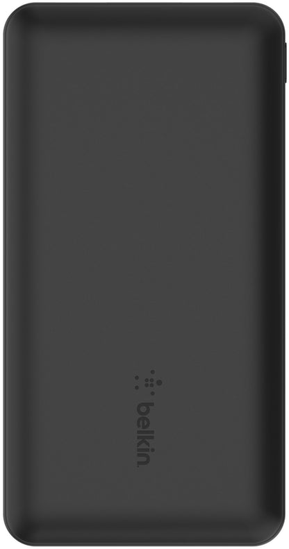 Belkin BoostCharge Extern Batteri, 10000mAh, 15W, 1 x USB-C - 2 x USB-A, Svart BPB011btBK
