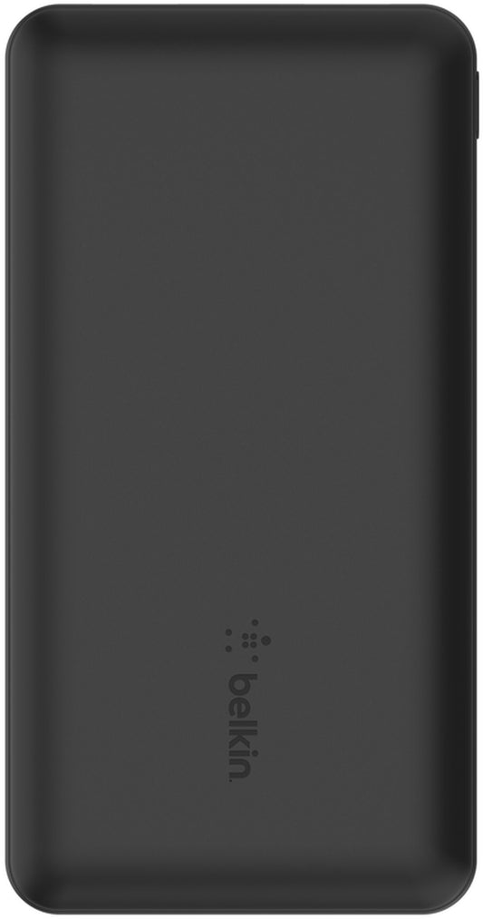 Belkin BoostCharge Extern Batteri, 10000mAh, 15W, 1 x USB-C - 2 x USB-A, Svart BPB011btBK