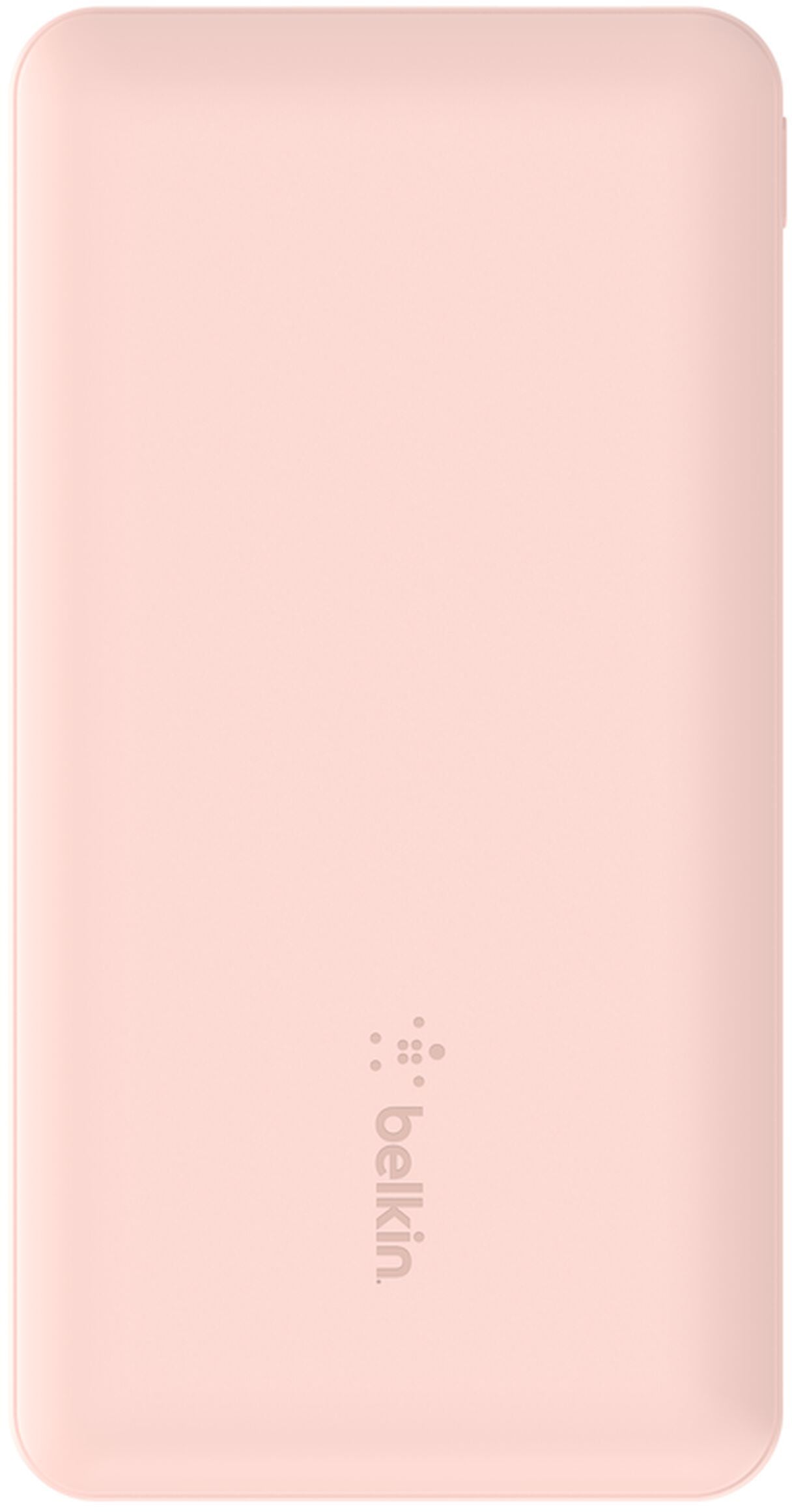 Belkin BoostCharge Extern Batteri, 10000mAh, 15W, 1 x USB-C - 2 x USB-A, Rosa BPB011btRG