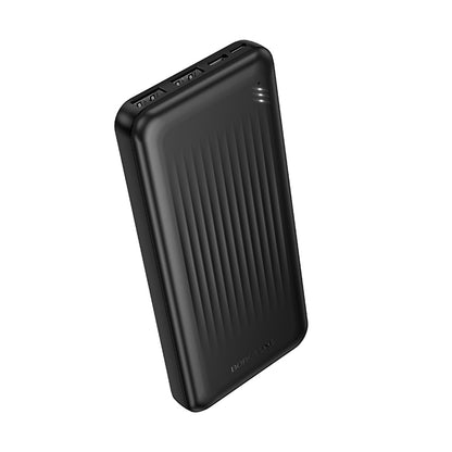 Extern batteri Borofone BJ78 Clever, 10000mAh, 10W, 2 x USB-A, Svart