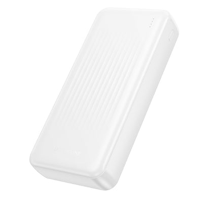 Extern batteri Borofone BJ80A Clever, 20000mAh, 22.5W, QC + PD, 1 x USB-C - 2 x USB-A, Vit