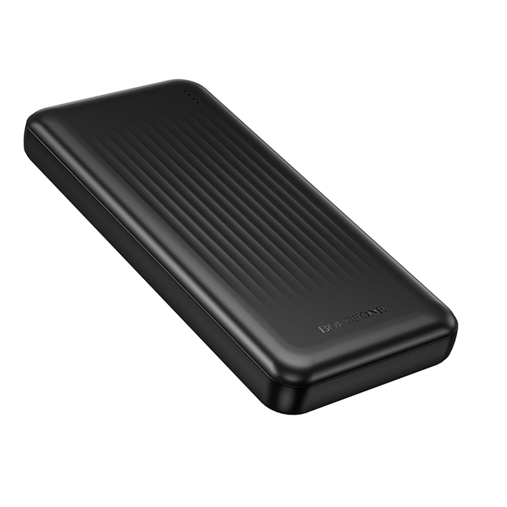 Extern batteri Borofone BJ80A Clever, 10000mAh, 22.5W, QC + PD, 1 x USB-C - 2 x USB-A, Svart