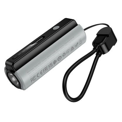 Borofone BJ87 Star Extern Batteri, 5000mAh, 10W, 1 x USB-C, Grå