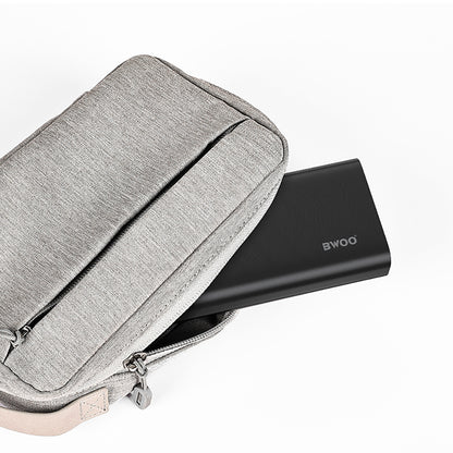 Extern batteri BWOO BO-P44, 20000mAh, 22.5W, QC + PD, 1 x USB-C - 2 x USB-A, Svart