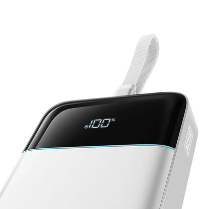 Cuktech LPB252N Power Bank, 25000mAh, 120W, QC + PD, 1 x USB-A - 2 x USB-C, White
