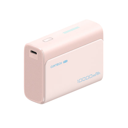 Extern batteri Cuktech CP13, 10000mAh, 30W, QC + PD, 1 x USB-A - 1 x USB-C, Rosa CUK0PB100DPK