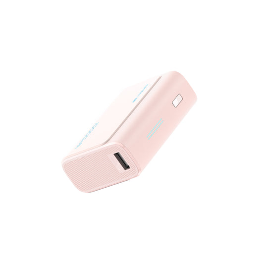 Extern batteri Cuktech CP13, 10000mAh, 30W, QC + PD, 1 x USB-A - 1 x USB-C, Rosa CUK0PB100DPK