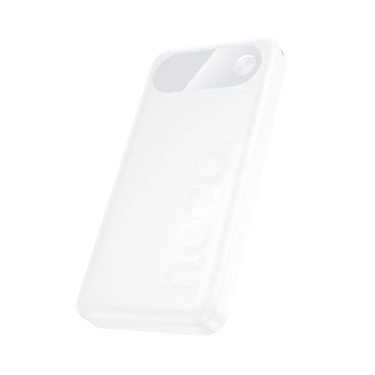 Extern batteri HOCO J154, 10000mAh, 22,5W, QC + PD, 1 x USB-C - 2 x USB-A, Vit