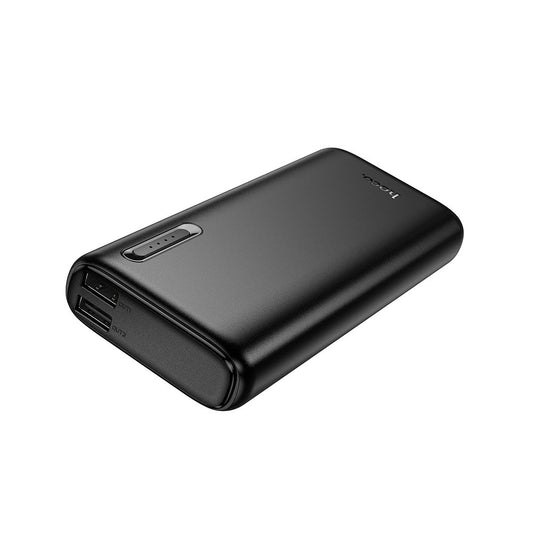 Extern batteri HOCO J158A, 10000mAh, 10W, 2 x USB-A, Svart