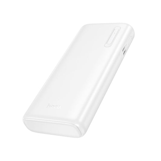 Extern batteri HOCO J158A, 10000mAh, 10W, 2 x USB-A, Vit