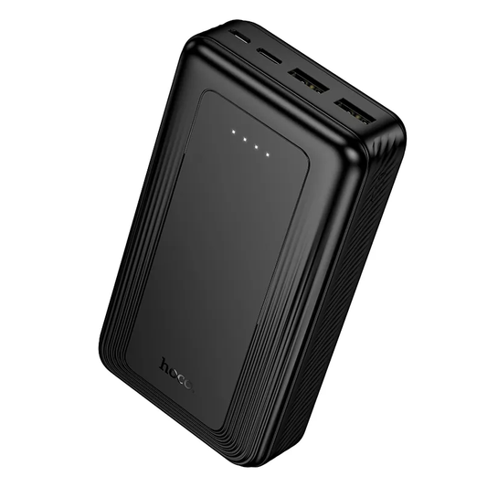 Extern batteri HOCO J165A, 20000mAh, 10W, 2 x USB-A, Svart