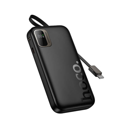 Extern batteri HOCO Q51, 10000mAh, 20W, PD, 2 x USB-C, Svart