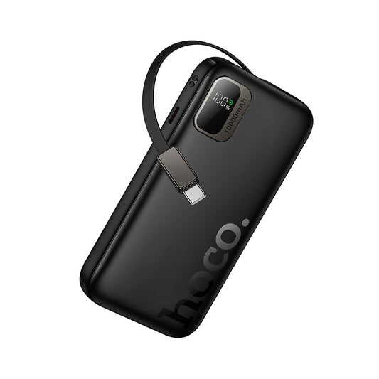 Extern batteri HOCO Q51, 10000mAh, 20W, PD, 2 x USB-C, Svart