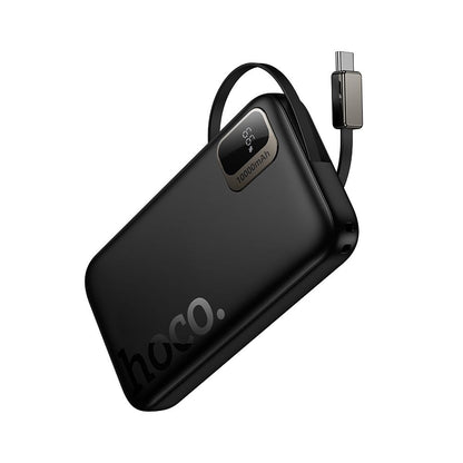 Extern batteri HOCO Q51, 10000mAh, 20W, PD, 2 x USB-C, Svart