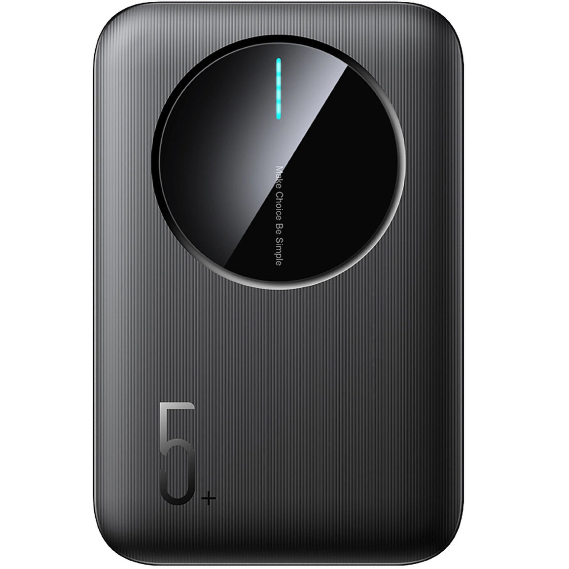 Extern batteri Joyroom JR-PBF13, 5000mAh, 12W, 1 x USB-C - 2 x USB-A, Svart