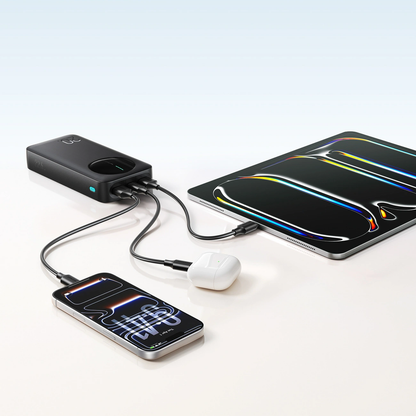 Joyroom JR-PBF14 Pro External Battery, 20000mAh, 22.5W, QC + PD, 1 x USB-C - 2 x USB-A, Black