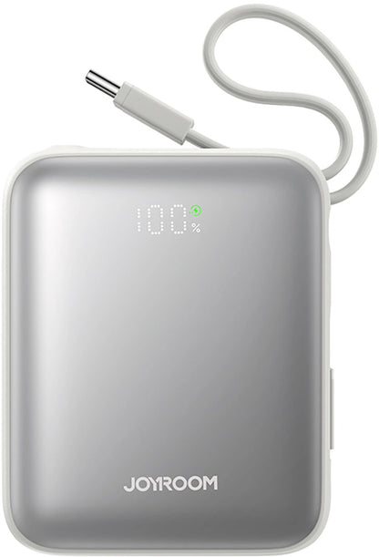 Extern batteri Joyroom JR-PBF27, 10000mAh, 22.5W, PD, 1 x Lightning - 2 x USB-C, Vit