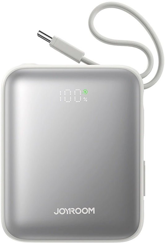 Extern batteri Joyroom JR-PBF27, 10000mAh, 22.5W, PD, 1 x Lightning - 2 x USB-C, Vit
