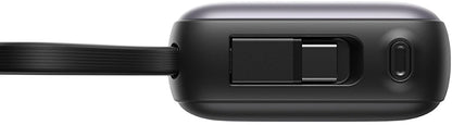 Extern batteri Joyroom JR-PBF27, 10000mAh, 22.5W, PD, 1 x Lightning - 2 x USB-C, Svart