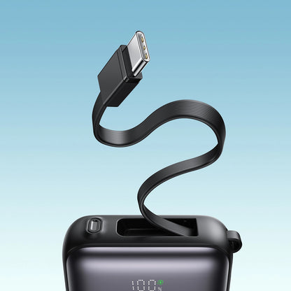 Extern batteri Joyroom JR-PBF27, 10000mAh, 22.5W, QC + PD, 1 x Lightning - 2 x USB-C, Svart