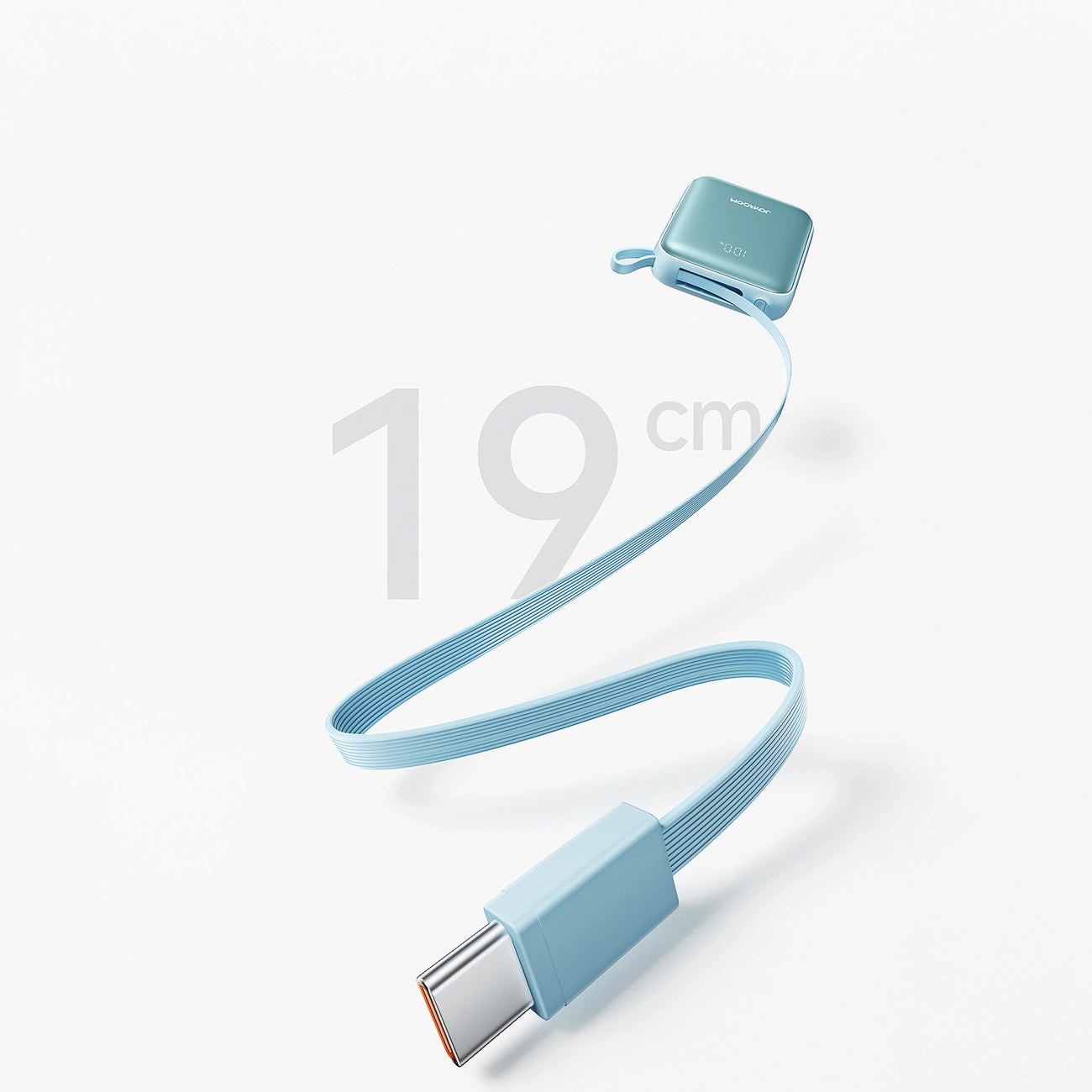 Extern batteri Joyroom JR-PBF27, 10000mAh, 22.5W, PD, 1 x Lightning - 2 x USB-C, Blå
