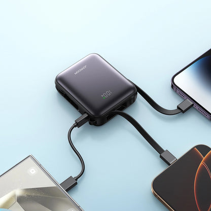 Extern batteri Joyroom JR-PBF27, 10000mAh, 22.5W, QC + PD, 1 x Lightning - 2 x USB-C, Svart