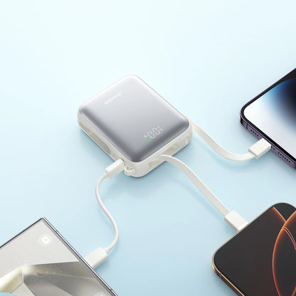 Extern batteri Joyroom JR-PBF27, 10000mAh, 22.5W, PD, 1 x Lightning - 2 x USB-C, Vit