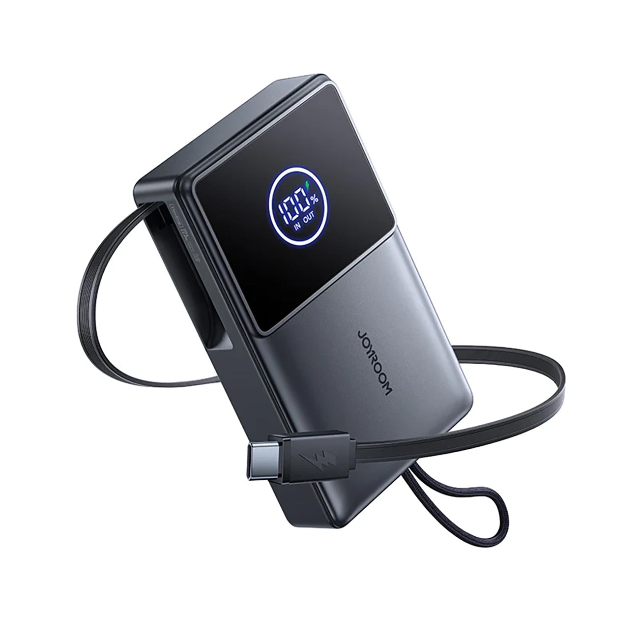 Extern batteri Joyroom JR-PR1, 10000mAh, 22.5W, PD, 2 x USB-C, Grå