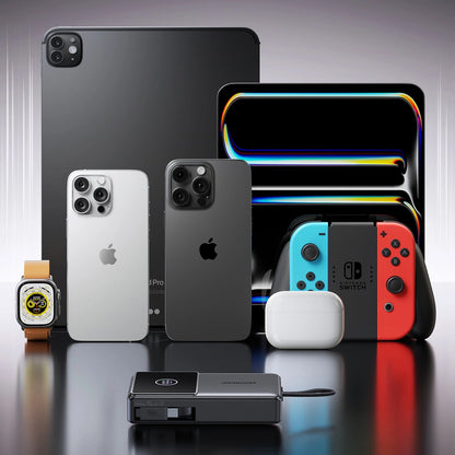 Extern batteri Joyroom JR-PR1, 10000mAh, 22.5W, PD, 2 x USB-C, Grå