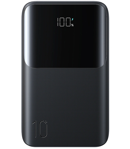 Extern batteri Joyroom JR-QP191, 10000mAh, 22.5W, QC + PD, 1 x USB-A - 2 x USB-C, Svart