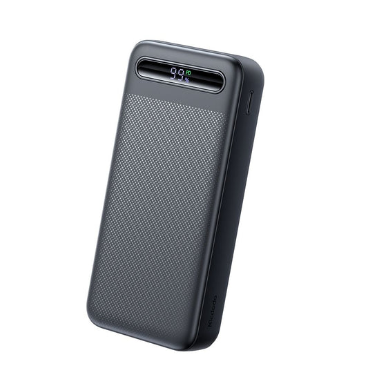 Extern batteri McDodo MC-3891 Star, 20000mAh, 22.5W, QC + PD, 2 x USB-A - 1 x USB-C, Svart