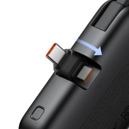 McDodo MC-7760 Freekit External Battery, 5000mAh, 22.5W, PD, 3 x USB-C, Black