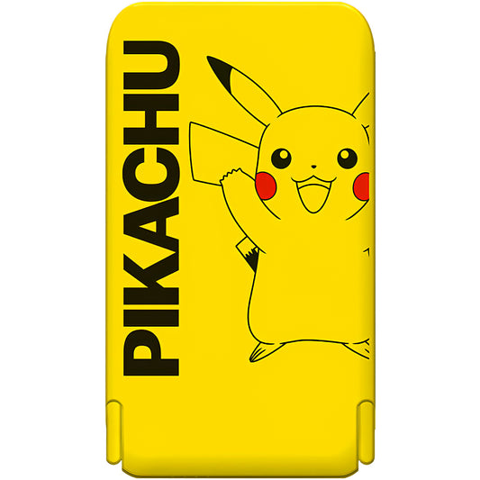 Trådlös Extern Batteri OTL Pokemon Pikatchu, 5000mAh, 20W, PD + FQI, 1 x QI - 1 x USB-C, Gul PK1191