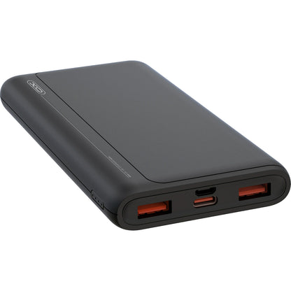 Extern batteri XO Design PR127, 20000mAh, 22.5W, QC + PD, 1 x USB-C - 2 x USB-A, Svart